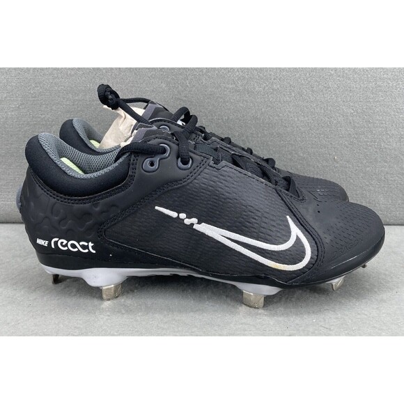 Nike Women’s HyperDiamond 4 Elite Softball Metal Cleats Size 7.5 (CZ5917-005) - Picture 3 of 10